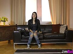 Teen Aggressively Sucks Old Man's Schlong