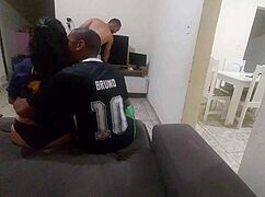 Bet my wife to a friend, lost, n she had to bang him!