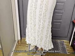 Did he really finish inside his neighbor on her wedding day, cheating right under her husband's nose?