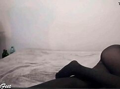adoring miley grey's sexy legs in nylon 😍
