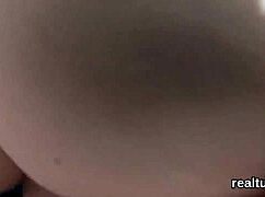 Fantastic Czech cutie falls for supermarket seduction with ease. She gets reamed hard in POV after a teasing striptease.