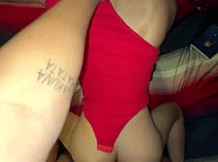 Latina Beauty Fucks Friend With Dildo Toys!