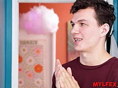 Mylfex - Trying to fool my sweetheart step mom with sneaky moves. She's too flexible for tricks!