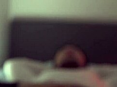 In this BDSM game, she wears a fidelity belt while using a vibrator for humiliation.