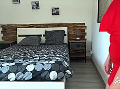 Nina, MILF Slut, CRAVES HARD SEX with Toys in Lingerie!