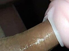 Kissy gives blowjob then gets filled with cum during quickie