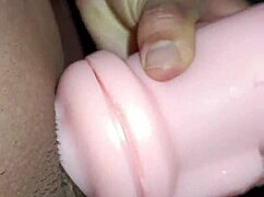Kissy gives blowjob then gets filled with cum during quickie