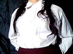 Mexican Schoolgirl Begs Prof for Just the Tip Outdoors. Will She Avoid Creampie?