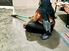 hey, watch this indian desi maid take it rough!