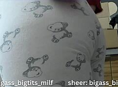 Pajama masturbation with big ass Arab teen