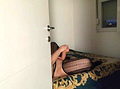 Caught Her Moaning With Huge Dildo