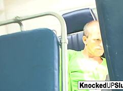 Two pregnant brunettes banged hard in wild orgy!