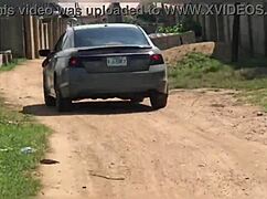 He drove the cheap slut to a cheap hotel for wild sex