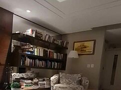 Hey Aline, giving Flávio a quick handjob before bed tonight?