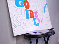 Red Thick Woman Bounces And Slobs On Dildo