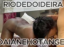 man, this redhead curly ebony girl dominates me with kinky pegging!