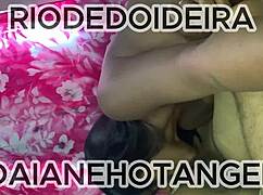 man, this redhead curly ebony girl dominates me with kinky pegging!