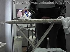 desperate housewife has orgasm during normal workday at home