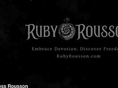 ruby rousson owns her slave forever in this femdom pov