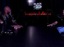 Teen 18+ brunette gives handjob and orgasm during interracial massage with dirty talk.