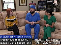 Freshman endures mandatory hitachi orgasm in pov humiliation!