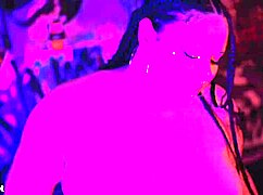 BBW彼女が熱いフットセックスプレイ