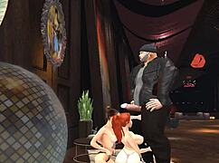 heyward at the strip club gets a lap dance and ends with a facial