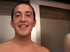 Two Stunning Babes Sucking Cocks and Swallowing Cum in Bukkake?