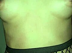 uniform guy on top, small tits horny