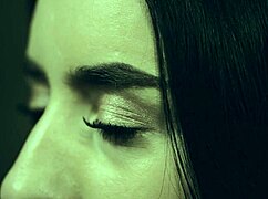 Elizamars Touches Her Body In Retro Solo Scene