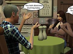 Hei eikö tää oo Larryn onnenpäivä karvaisen baben kanssa