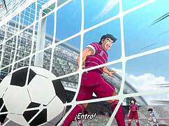 Captain Tsubasa episode 42 with Spanish subtitles