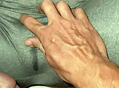 I got close to her wet shaved pussy and after fucking, I shoved my cock and cum deep inside her tight hole.