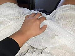 my shy girlfriend masters my body with ease. she works her magic skillfully every time.