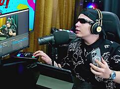 Ninfeta Viamms rates Ruan's thick rod during outdoor massage