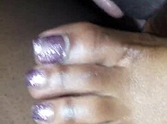 Hey, Just Playing Around with Some Toes and a Dick Here!