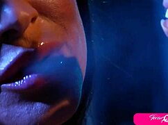 tanned julia ann plays with toys in steamy session