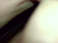 Studentka otwiera ciasną cipkę dildo i moim kutasem