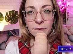 Oh dang, I meant to say Revealme’s sensual milf rocks a steamy dildo suck!