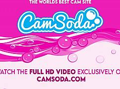 Sexy Blonde Soldier Girl Masturbates on Cam for Her Boyfriend