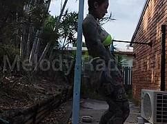 Micro bikini twerking and pole dancing melody radford leaked