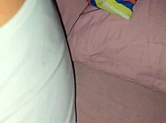 i saw this hetero guy playin game gettin seduced by gay with big cock bareback quickie on bed