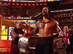 Roman Reigns Battles Cody Rhodes