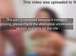 Slim Japanese-Brazilian OB Honey Fucked by 4 Huge Cocks