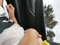 A Little Treat For Voyeurs Flashing Milf