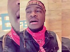 Daddy Makes Pussy Wet Cumming on Ebony Booty