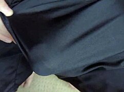 These Shorts Feel So Soft When I Don't Wear Underwear, Perfect For Masturbating My Monster Cock Close Up