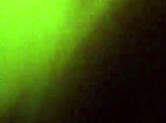 Hidden interracial blowjob in the shadows with intense sucking and deepthroat action!