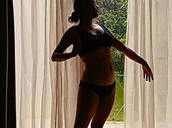 yo, check this indian desi stripper agni with hot tease moves