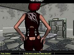 Tammy, the redhead with shaved pussy, gets fucked in the ending